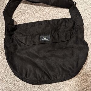Top Paw Black Messenger Bags
